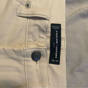 Everlane Uniform Beige Pants